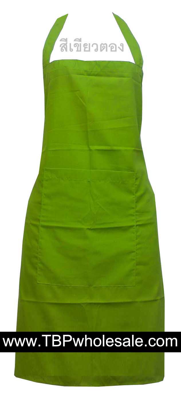 AP-001===ราคาส่ง 45 บาทต่อผืน ขั้นต่ำ 100 ผืน ผ้ากันเปื้อนเนื้อผ้าโทเรมีกระเป๋าหน้าคล้องคอและสายคาดเอว (มีหลายสีให้เลือก) Tel:081-0110084/02-3972066