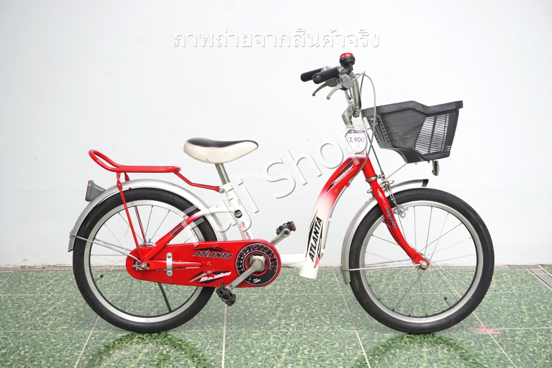 จักรยานเด็กญี่ปุ่น - ล้อ 18 นิ้ว - ไม่มีเกียร์ - สีแดง [จักรยานมือสอง]