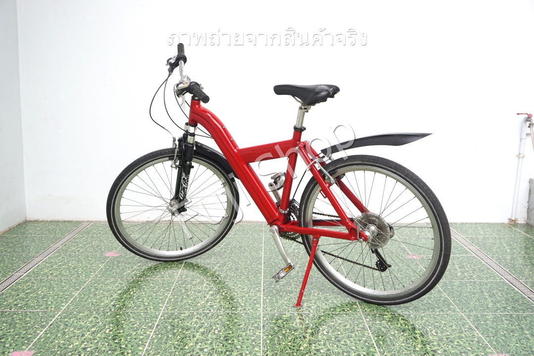 จักรยานเสือภูเขาญี่ปุ่น - ล้อ 26 นิ้ว - มีเกียร์ - มีโช๊ค - อลูมิเนียม - BMW Coca Cola - สีแดง [จักรยานมือสอง]