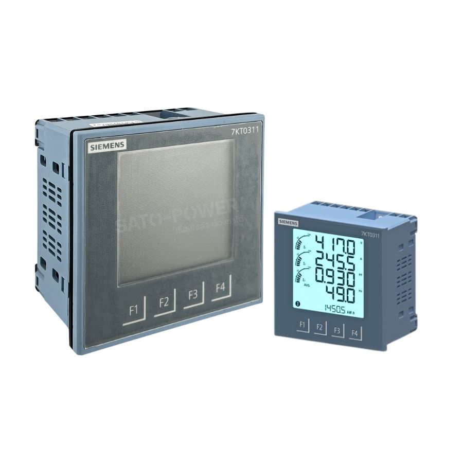 SIEMENS มิเตอร์ไฟฟ้า 7KT0311 อุปกรณ์แสดงปริมาณพลังงานไฟฟ้า | เครื่องมือวัดค่าพลังงาน