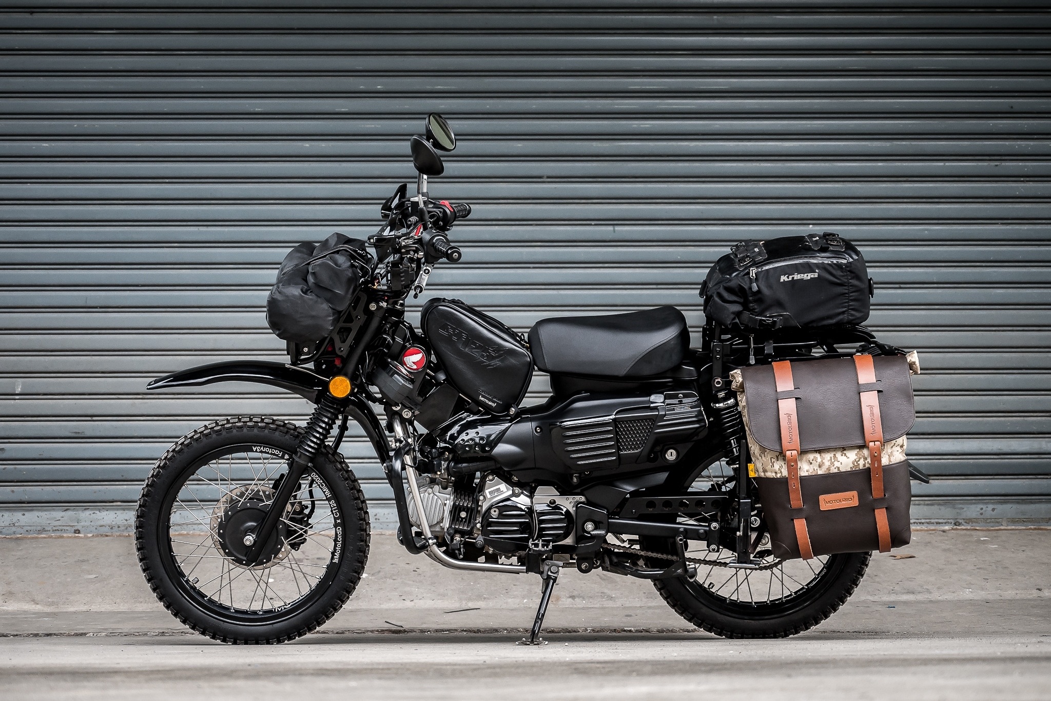 MotoLordD CT125 BlackAndBlack