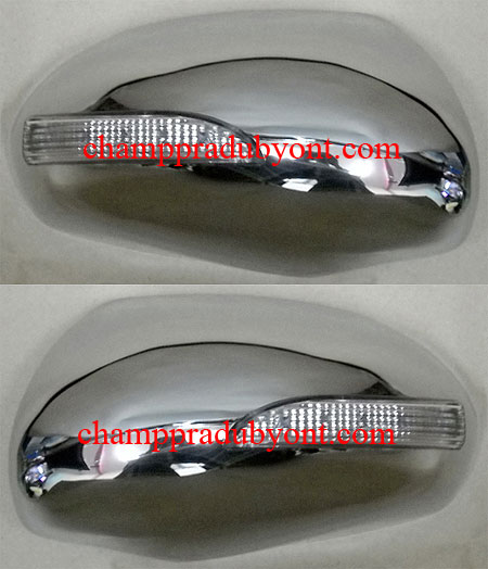 ครอบกระจกมองข้างมีไฟ HONDA CITY 03-04 โครเมี่ยม