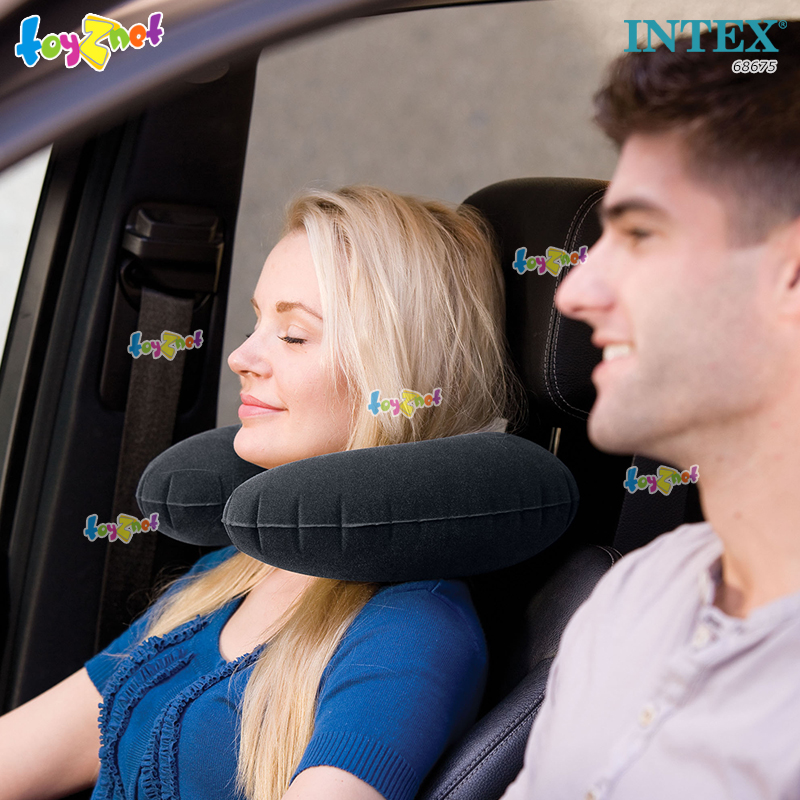 Intex ส่งฟรี หมอนรองคอเป่าลม แทรเวล รุ่น 68675