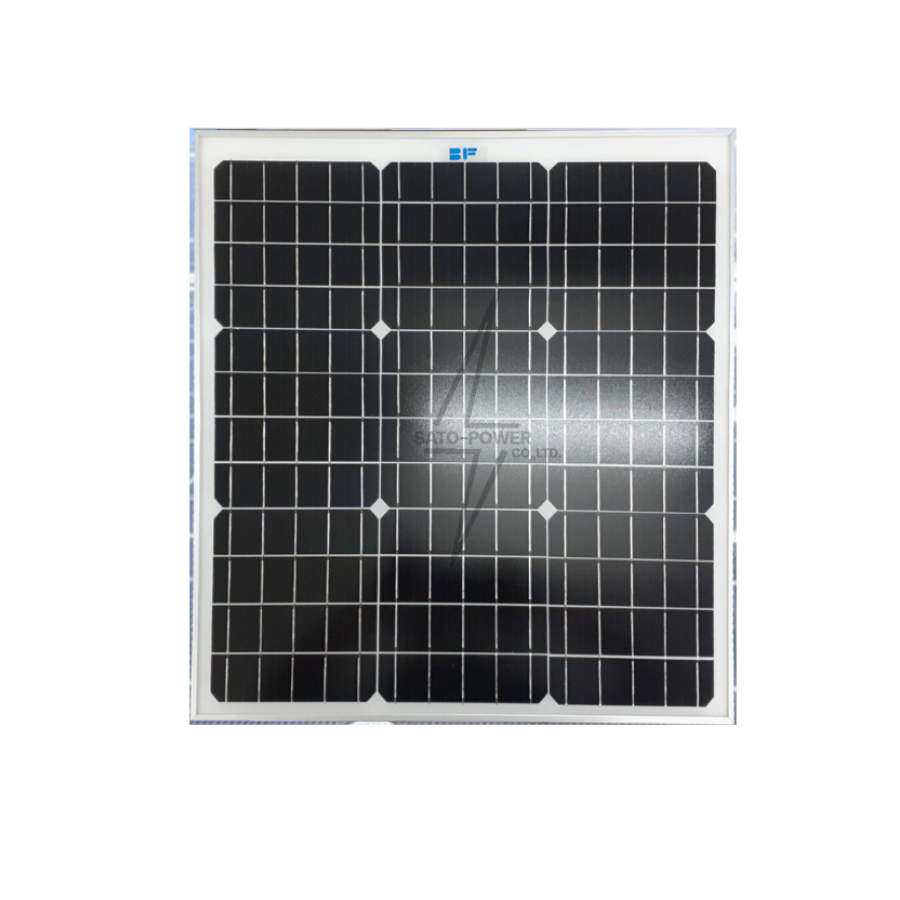 แผงโซล่าเซลล์ รุ่น 40 วัตต์ MONO | แผงพลังงานแสงอาทิตย์ โซล่าเซลล์ | Solar Cell Panel MONO ขนาด 40W แผงโซลาร์เซลล์