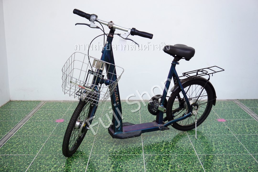 จักรยานญี่ปุ่น - ล้อ 20 นิ้ว - มีเกียร์ - อลูมิเนียม - Louis Garneau - สีน้ำเงิน [จักรยานมือสอง]