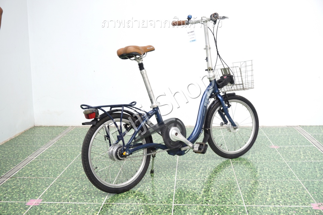 จักรยานพับได้ญี่ปุ่น - ล้อ 20 นิ้ว - มีเกียร์ - อลูมิเนียม - Dahon Ciao P8 - สีน้ำเงิน [จักรยานมือสอง]
