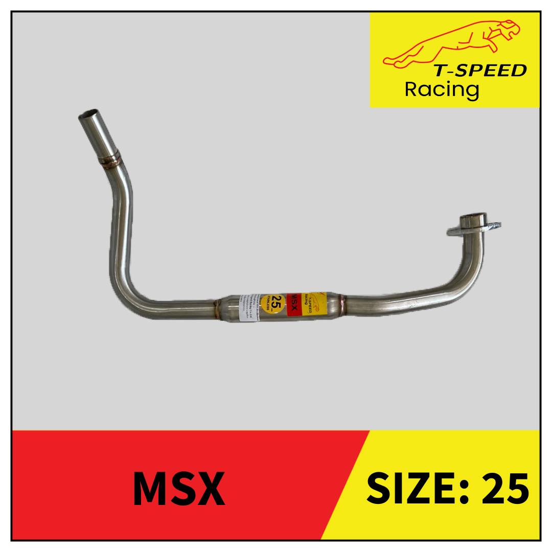 คอท่อ MSX สแตนเลสแท้ เกรด304 มี 4 ขนาดให้เลือก Size 25 m.m. ราคา 650 บาท Size 25-28 m.m. ราคา 650 บาท Size 28 m.m. ราคา 650 บาท Size 28-32 m.m. ราคา 700 บาท