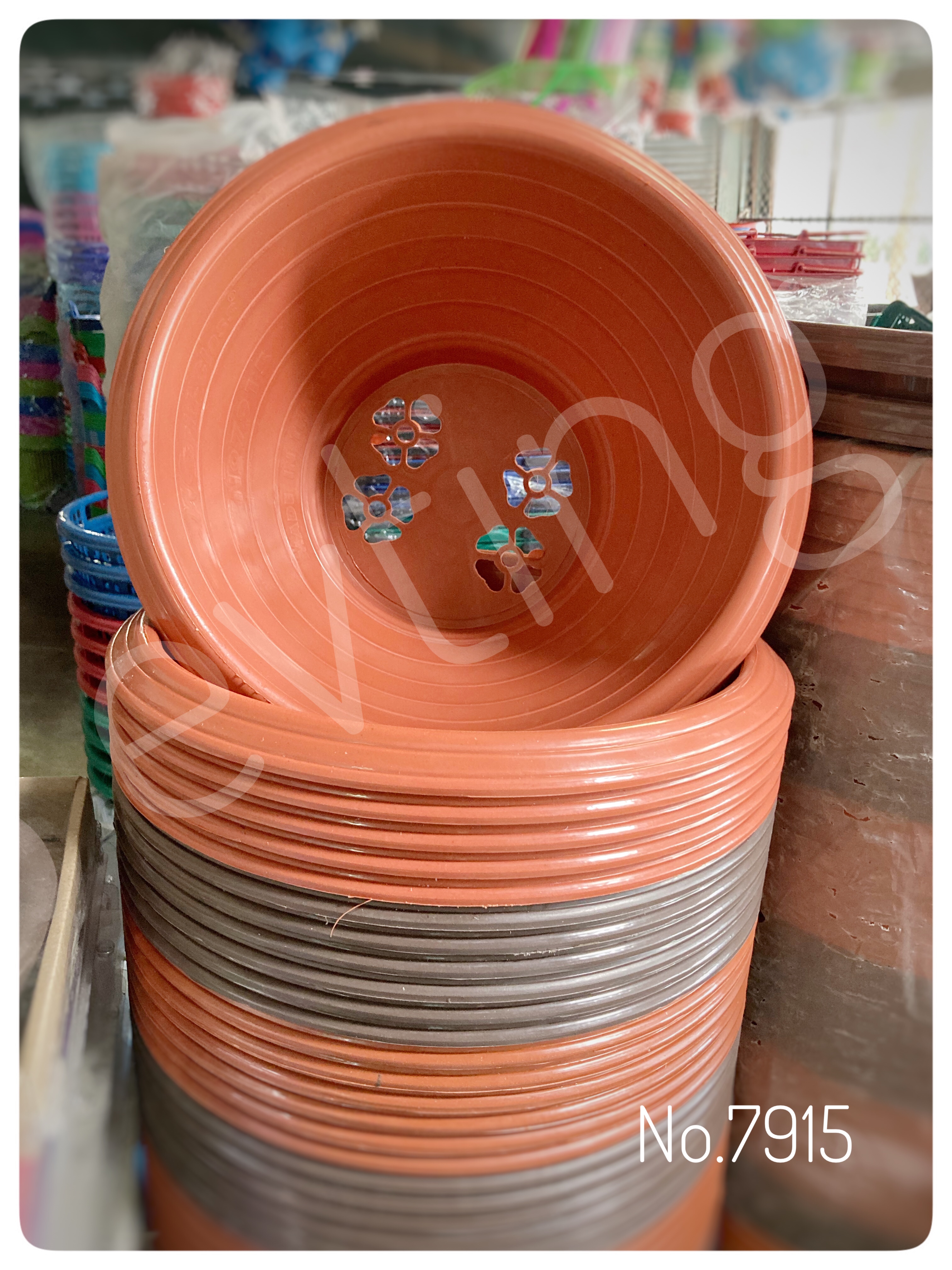 กระถางชวนชมใหญ่ No.7915 (WC)