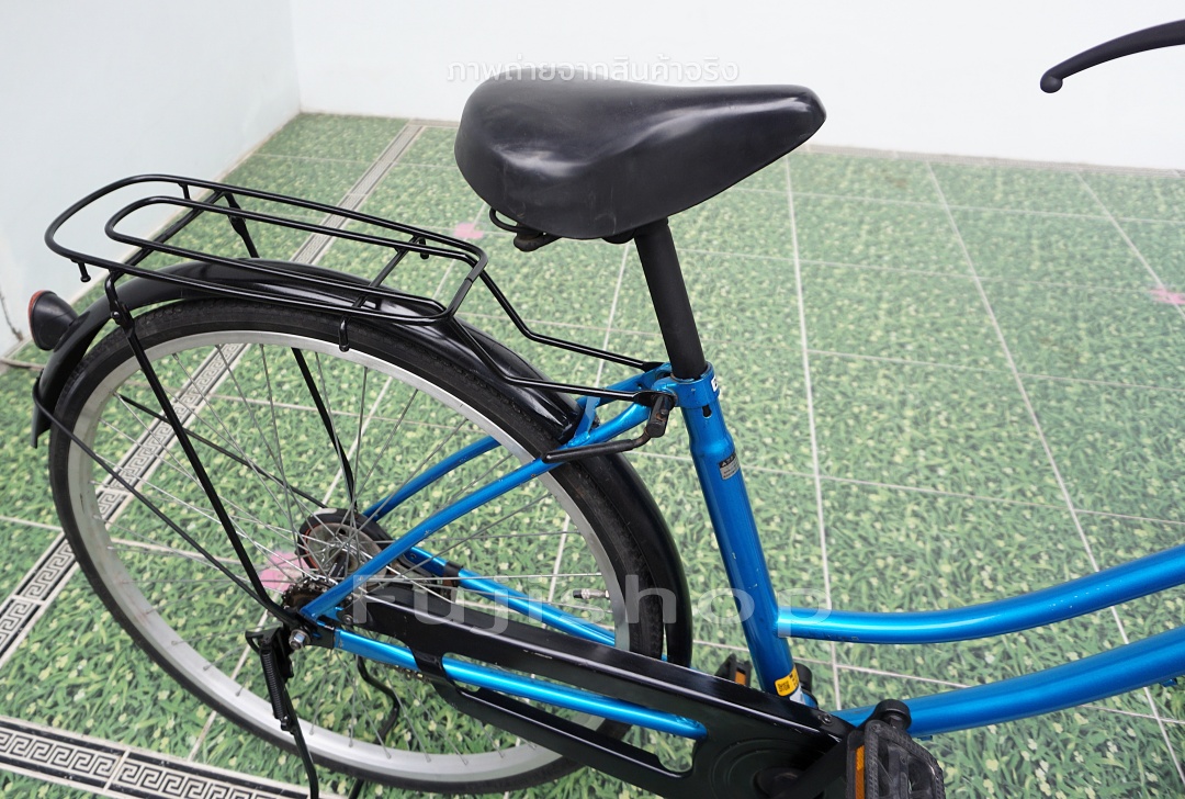 จักรยานแม่บ้านญี่ปุ่น - ล้อ 26 นิ้ว - ไม่มีเกียร์ - Fromage - สีฟ้า [จักรยานมือสอง]