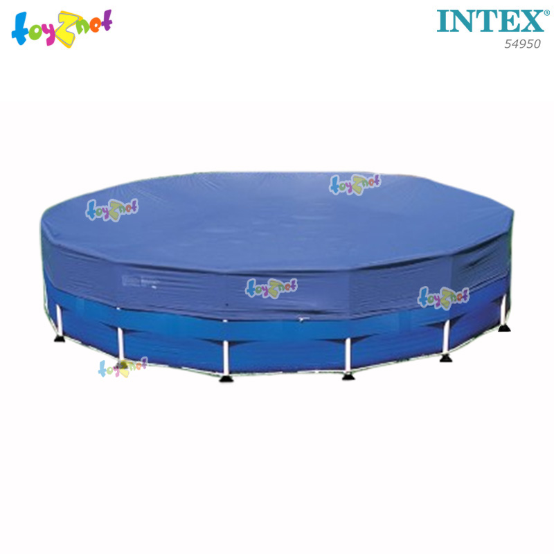 Intex 24 ft Metal Frame Pool Set w/Sand-Saltwater System (7.32x1.32 m.) No.54950