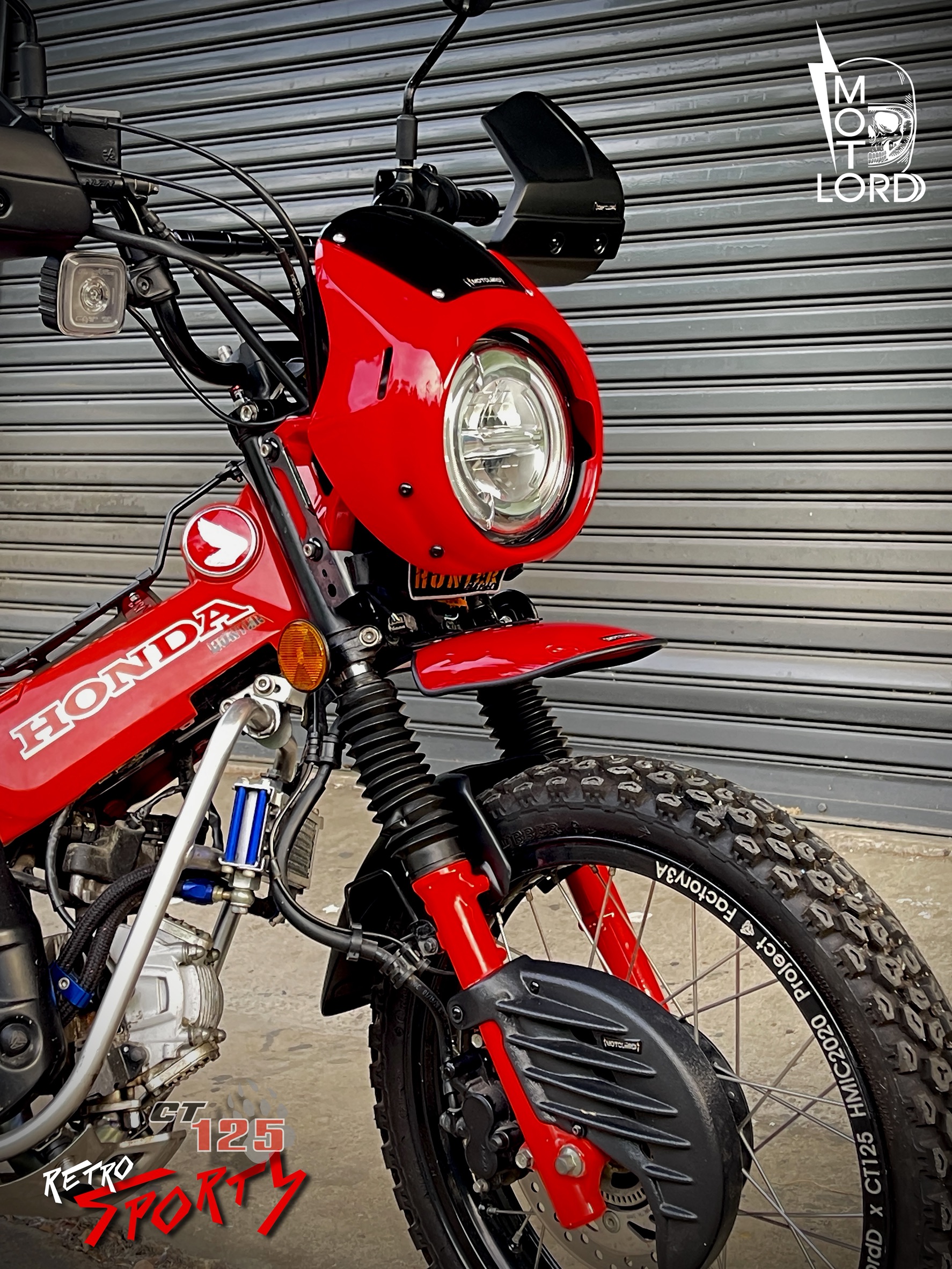 MotolordD CT125 Retro Sporty #murazakishop #ท้ายการไฟฟ้า