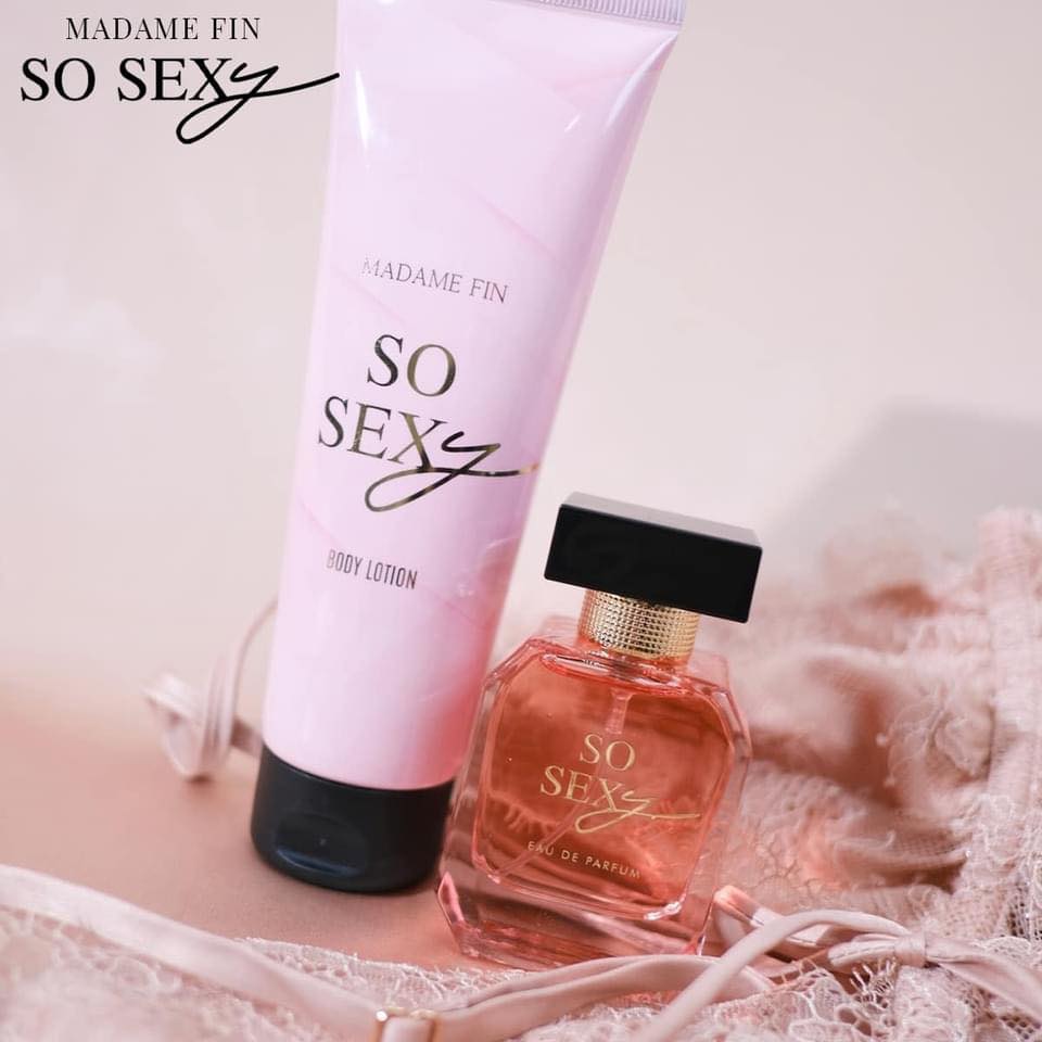 น้ำหอมมาดามฟิน ( โปร รัก1โซเซ็กซี่ ) น้ำหอมโซเซ็กซี่ 1 ขวด และ โลชั่นโซเซ็กซี่ 1 หลอด