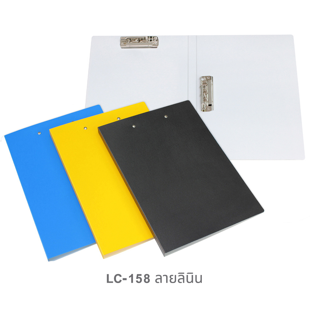 แฟ้มหนีบ A4 พีพีโฟม ติดคลิป2ด้าน