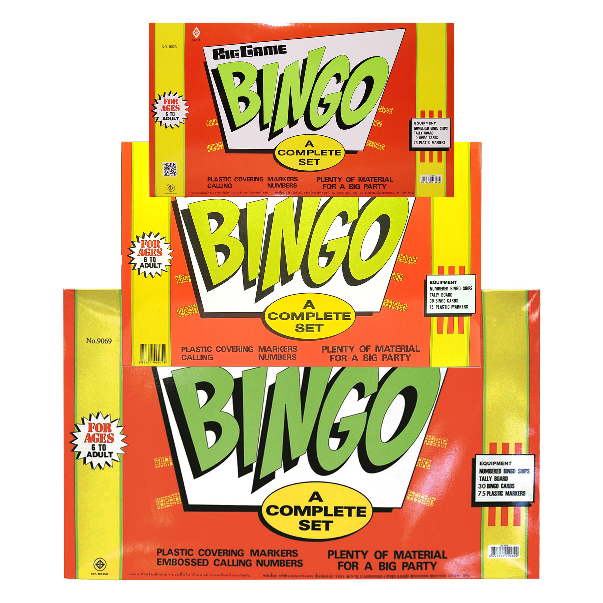 Game Board BINGO Classic Variant เกมบิงโก เกมครอบครัว เกมกระดาน ของเล่นกล่องใหญ่ เสริมพัฒนาการ