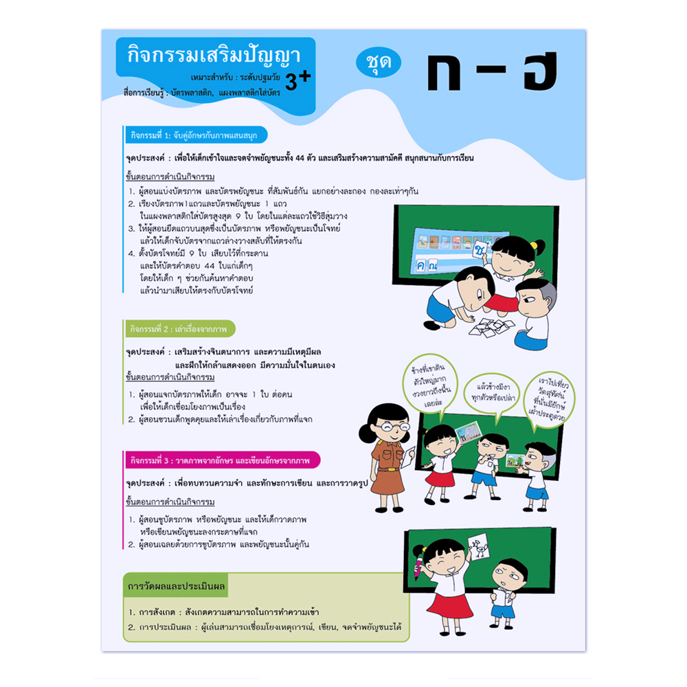 บัตรคำ Flashcards ก-ฮ ET-200