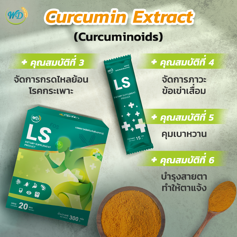 อาหารเสริม ปรับสมดุลลำไส้ กันกรดไหลย้อน (LS)