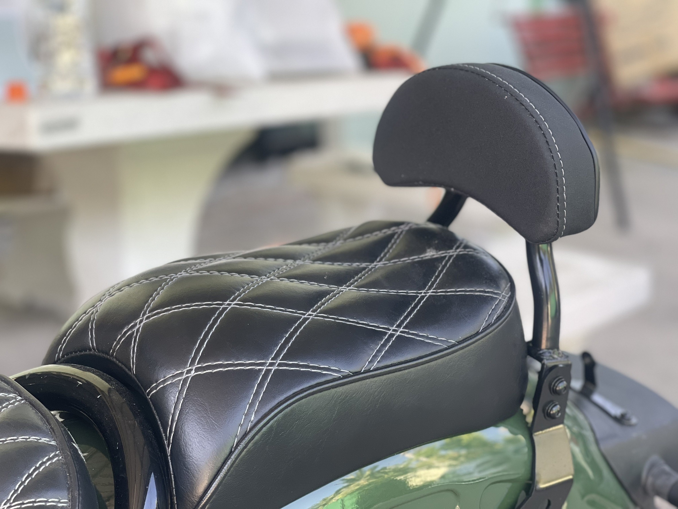 ชุดเบาะพิงหลังกันตก MotolordD #B Honda Rebel300/500