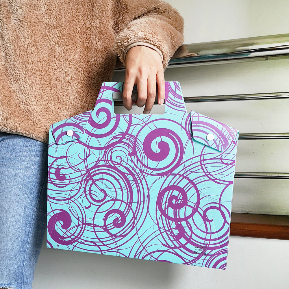 กระเป๋าพลาสติกใส่เอกสาร อินสไตล์แบ็ก BG-051