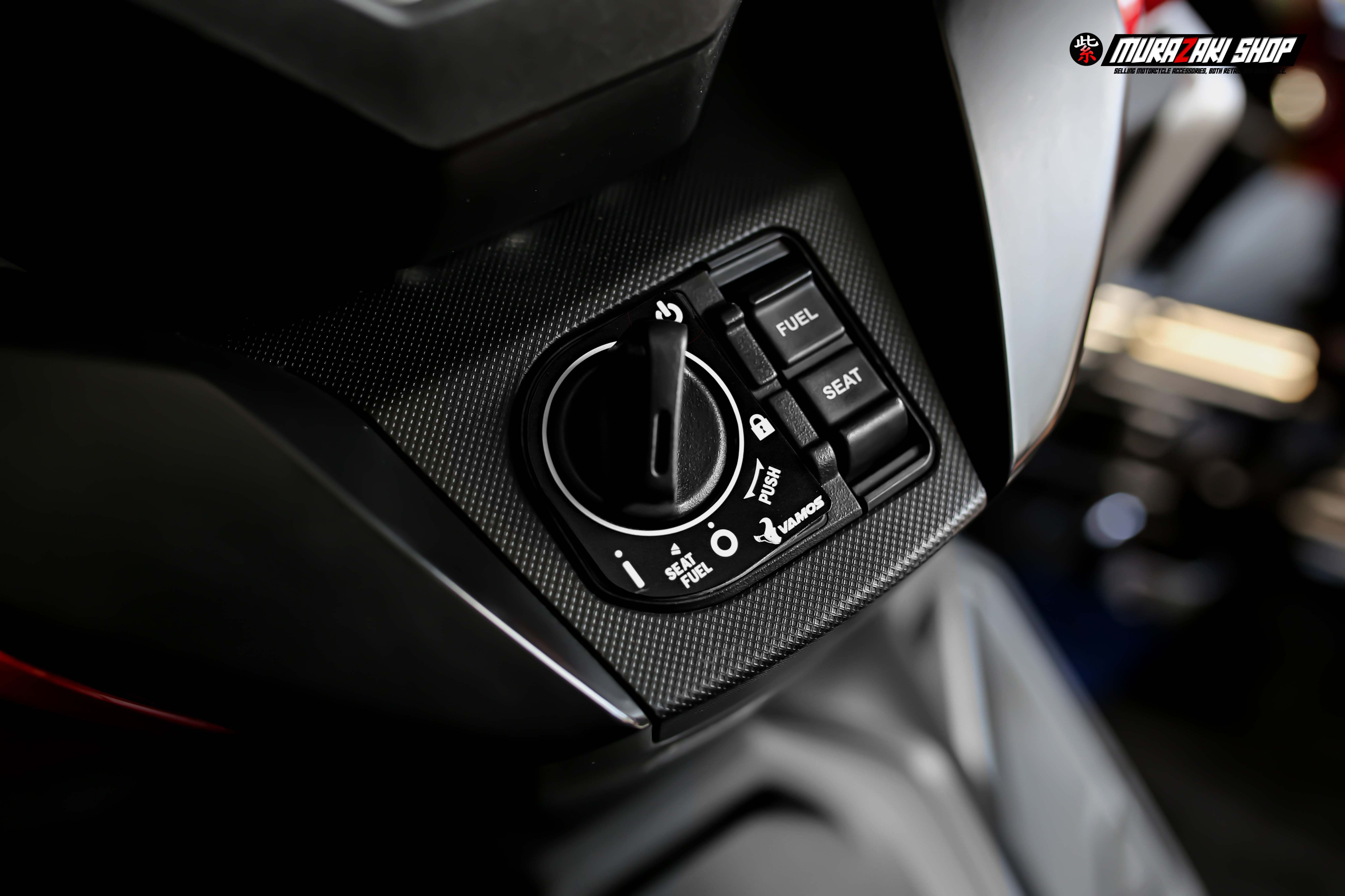 ครอบกุญเเจ VAMOS FORZA 300-350มี 2 แบบ - อลูมิเนียม 140.ไทเทเนียมแท้210