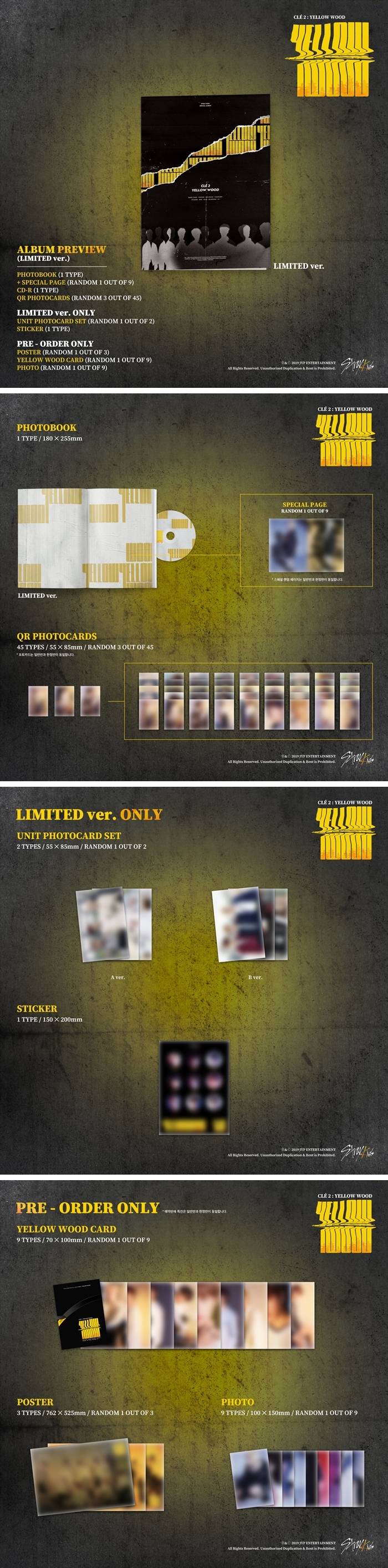 [PRE-ORDER] STRAY KIDS - Special Album "CLE 2 : YELLOW WOOD" (Limited Edition)