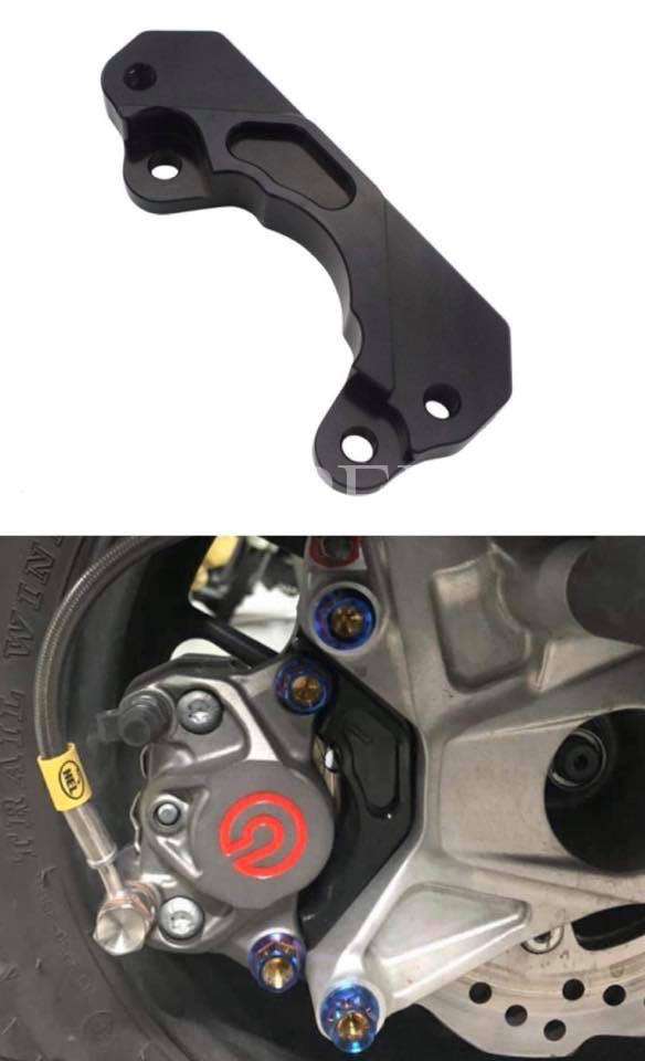ขาปั้มเบรคเหลังแต่ง CNC For ADV150 สำหรับปั้ม Brembo 2 Pot