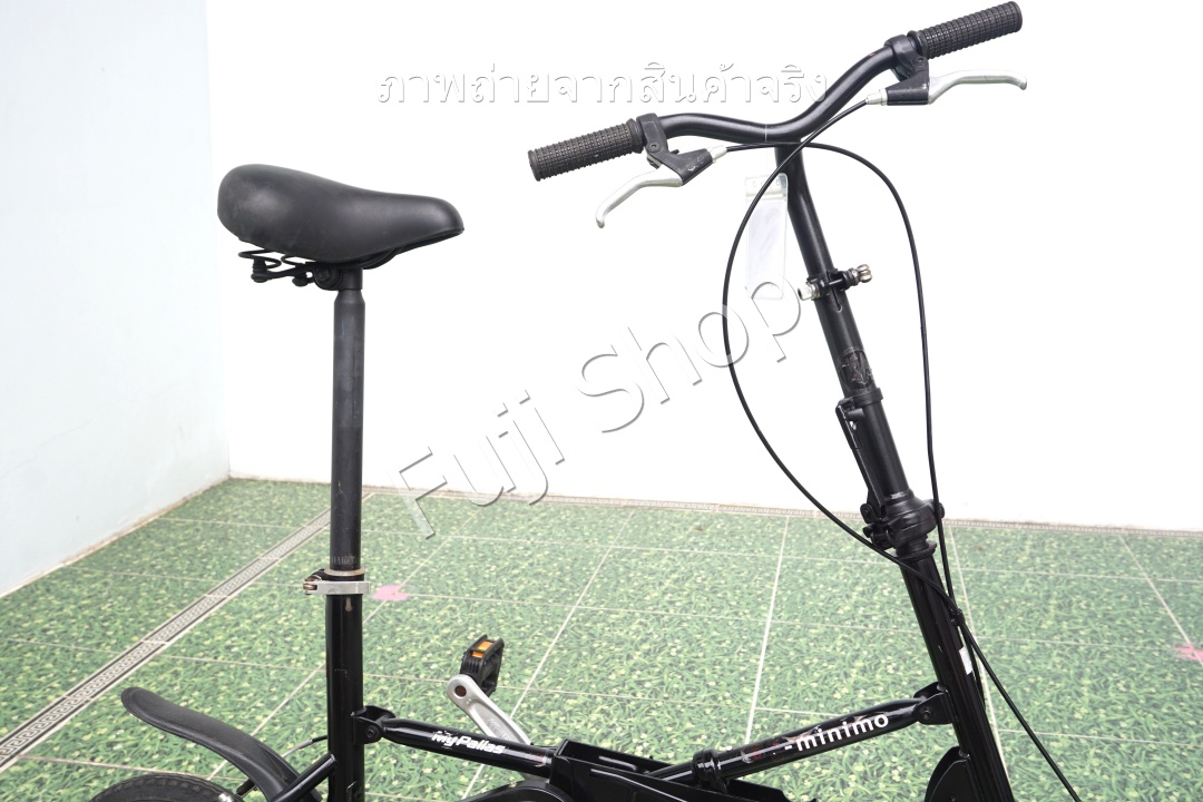จักรยานพับได้ญี่ปุ่น- ล้อ 12.5 นิ้ว - ไม่มีเกียร์ - My Pallas - สีดำ [จักรยานมือสอง]