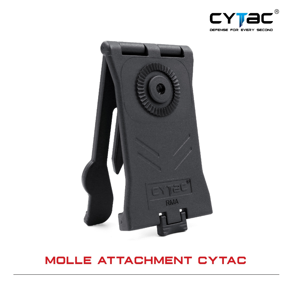 MOLLE Attachment Cytac ดำ