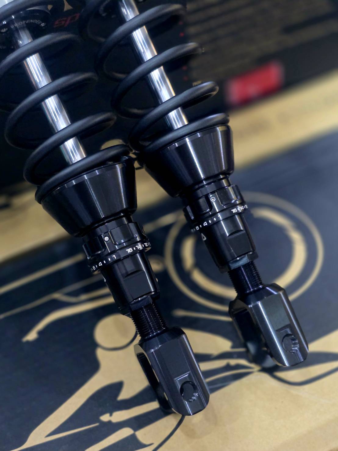 โช็ค Profender x series Xplusล่าสุด2025 FORZA 300-350 มีขนาน 430-400 MM ราคา13900