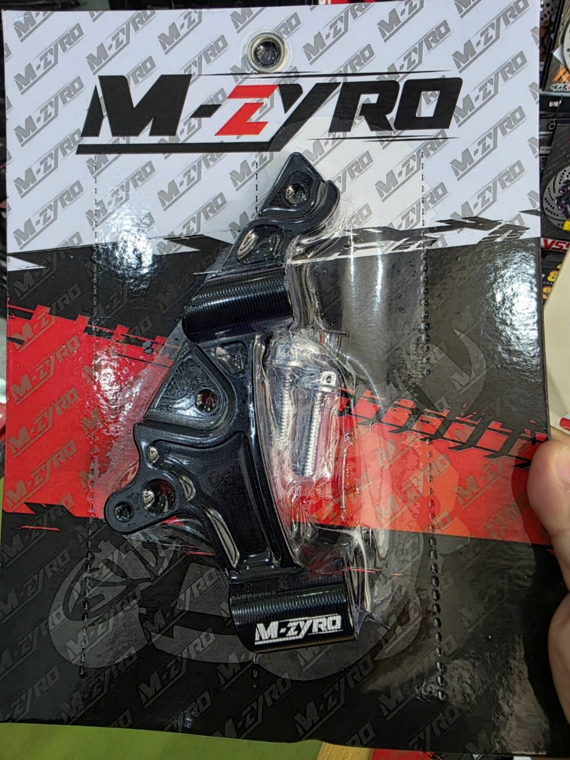 ขาจับปั้มbrembo4pot100 มิลForza300-350 M-zyro ใส่จานขนาด 300 MM. โช๊คเดิม พร้อมน็อต ราคา1250