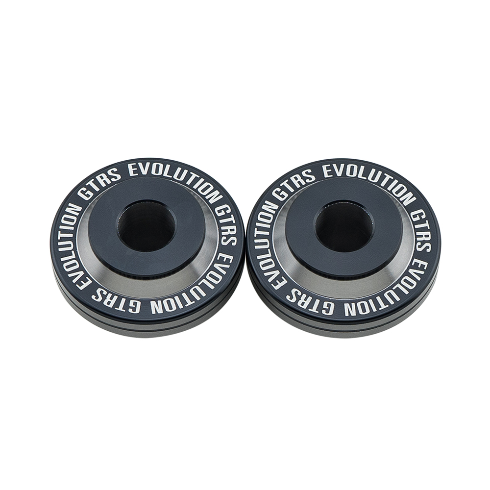 บู๊ชล้อหน้ากลึง CNC ทูโทน GTRS GIORNO+ - ดำแดง- ดำทอง - ดำเทา- ดำเขียว- ดำน้ำเงิน - ดำส้ม- ดำม่วง-ดำเงิน ราคา 550 บาท/คู่