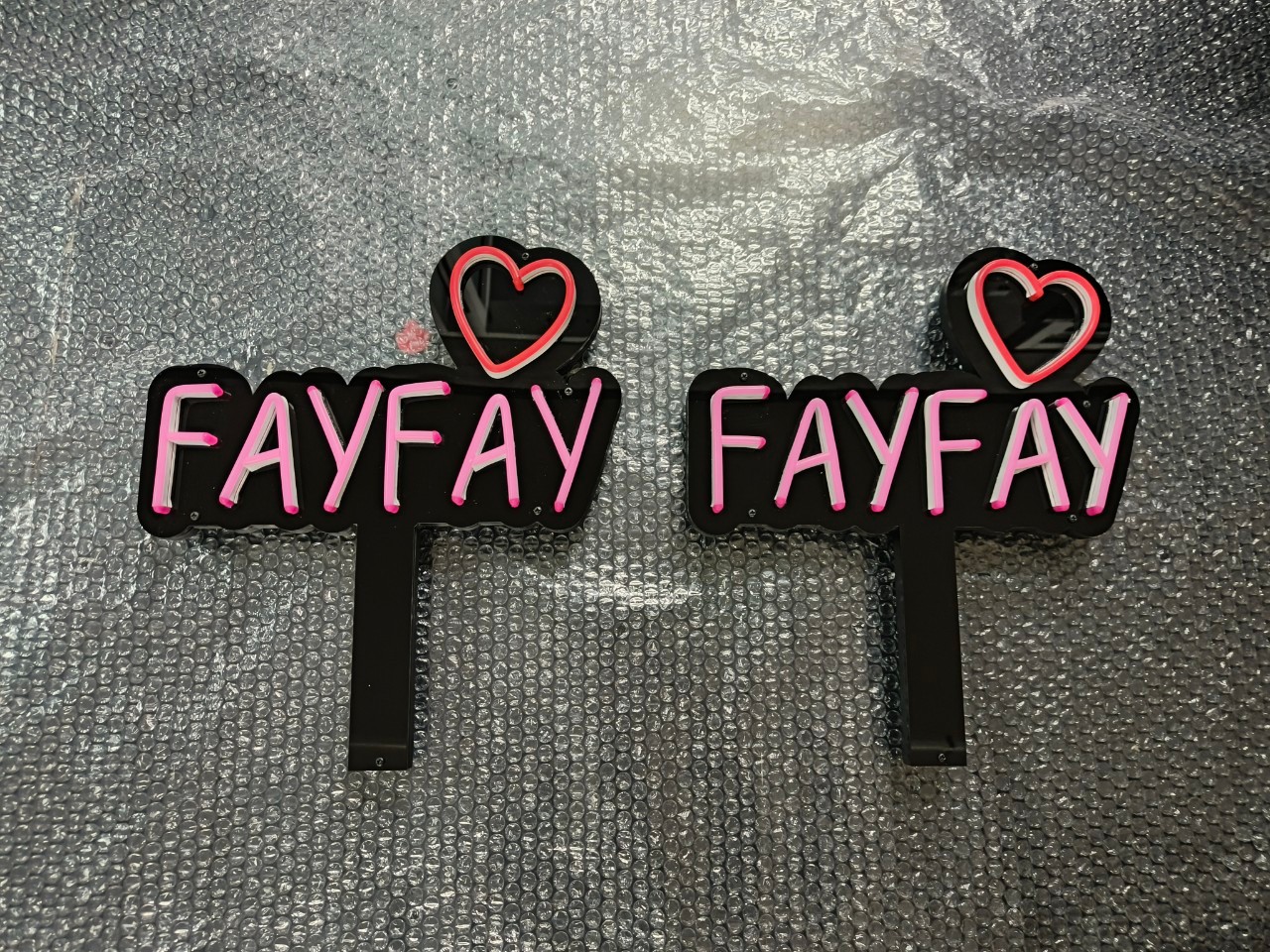 ป้ายไฟเชียร์ รับได้ภายใน 1 วัน