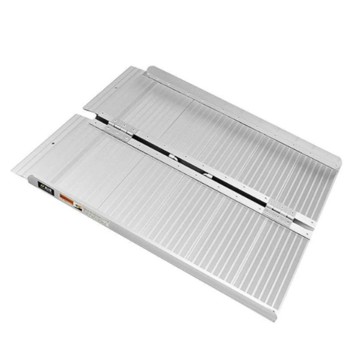 ทางลาดรถเข็นอลูมิเนียม รุ่นประหยัด ยาว5ฟุต กว้าง73ซม.นน. 13.5kg พกพา พับได้ ใช้ได้กับความสูงถึง40ซม.รับนน.275 kg