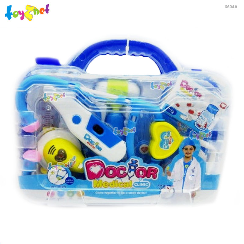 Toyznet ส่งฟรี ชุดกระเป๋าเครื่องมือคุณหมอน้อย รุ่น 6604A