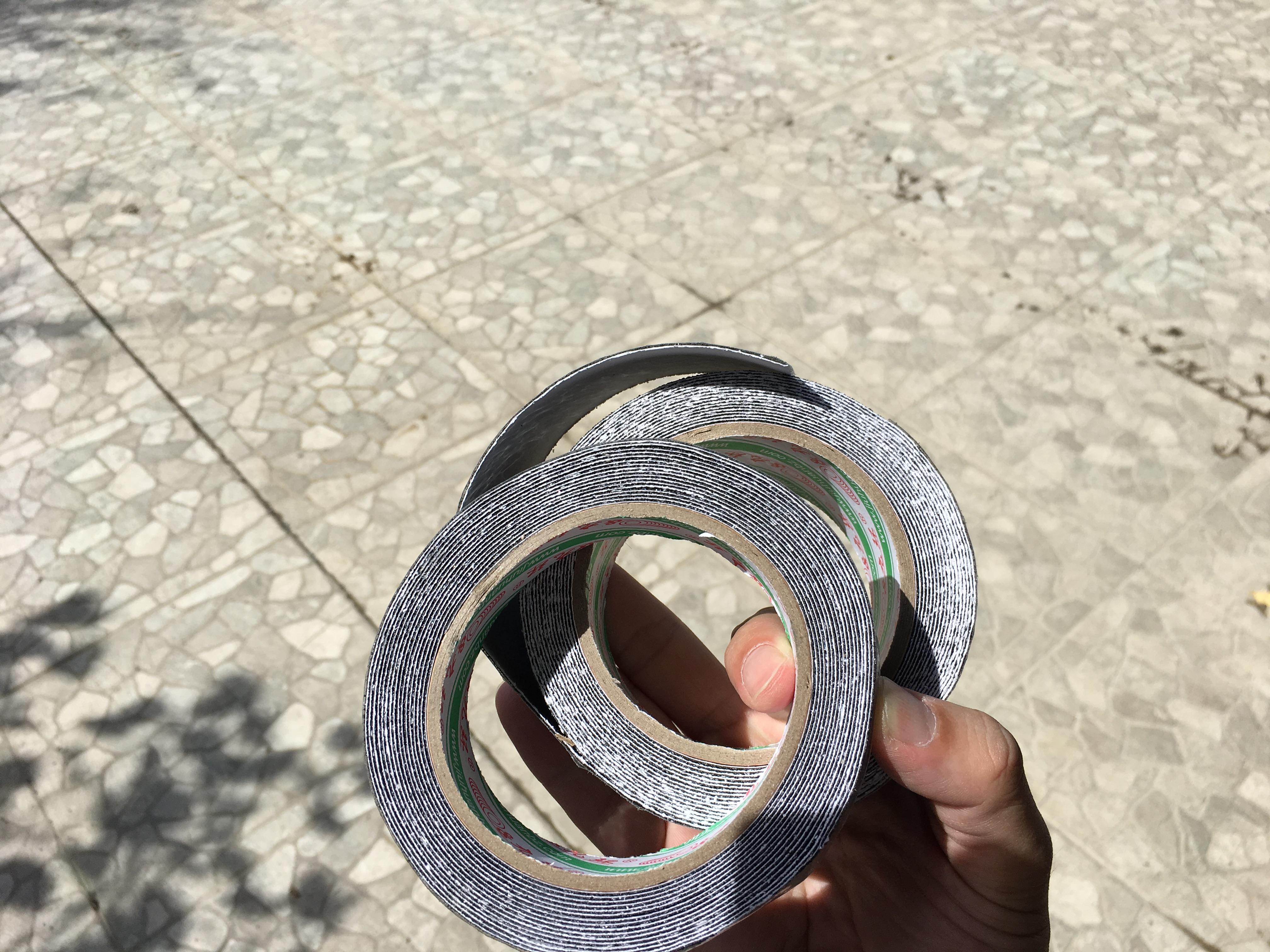 เทปกันลื่น สีดำ กว้าง 2 นิ้ว x ยาว 18 เมตร - Black Anti Slip Tape 2"x18m