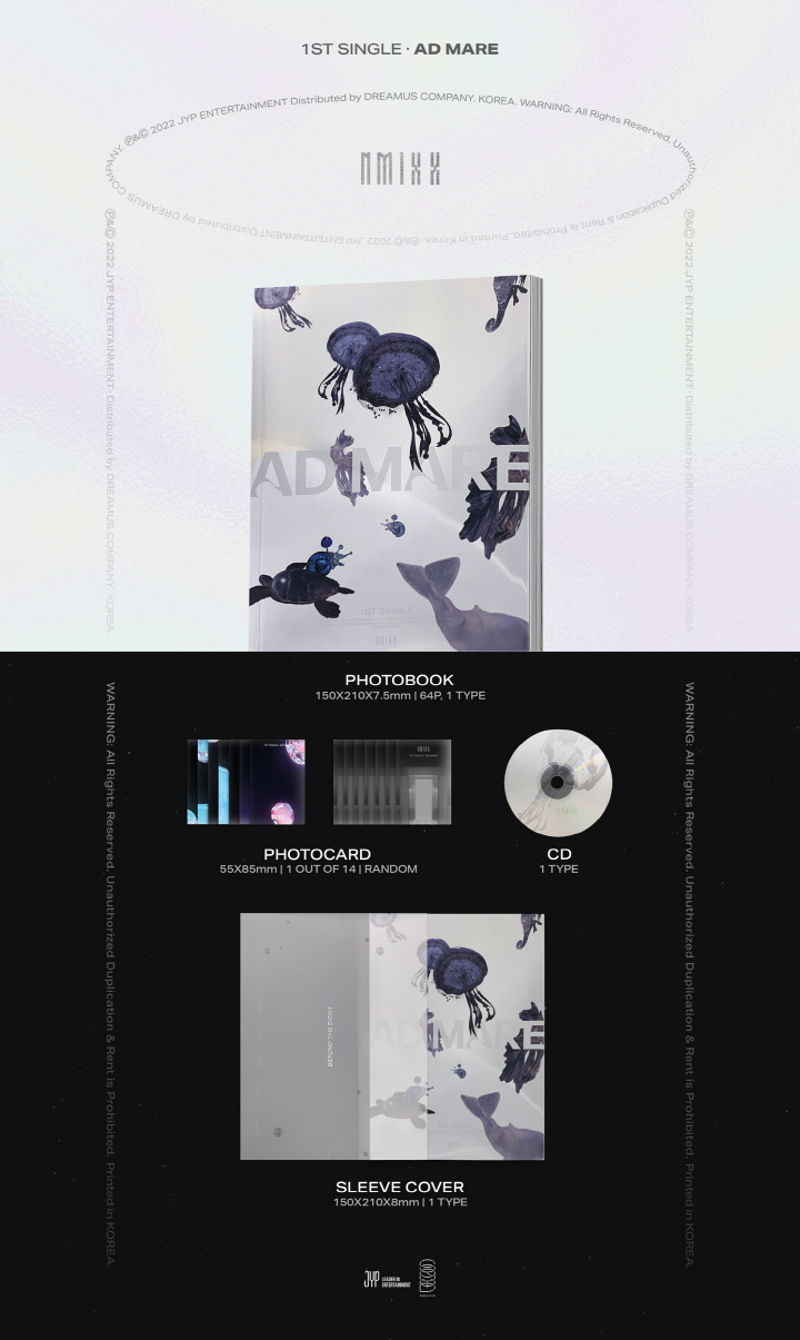 [PRE-ORDER] NMIXX - 1st Single Album "AD MARE" (Normal Edition Light Ver.)
