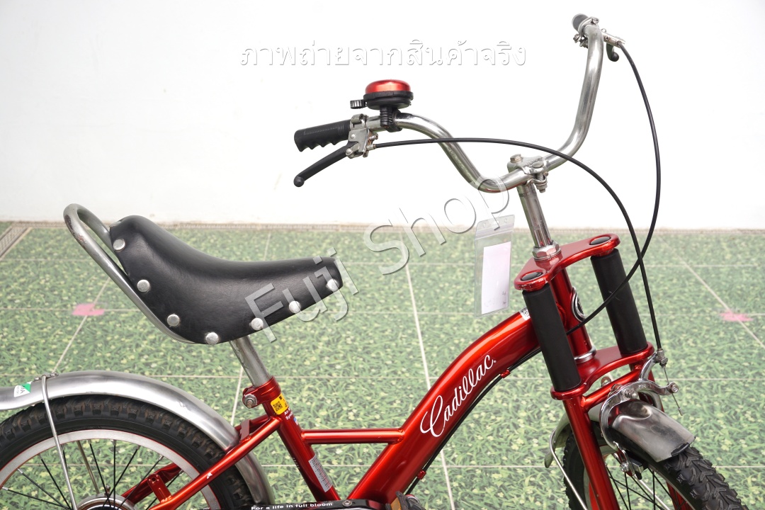 จักรยานเด็กญี่ปุ่น - ล้อ 16 นิ้ว - ไม่มีเกียร์ - Cadillac - สีแดง [จักรยานมือสอง]