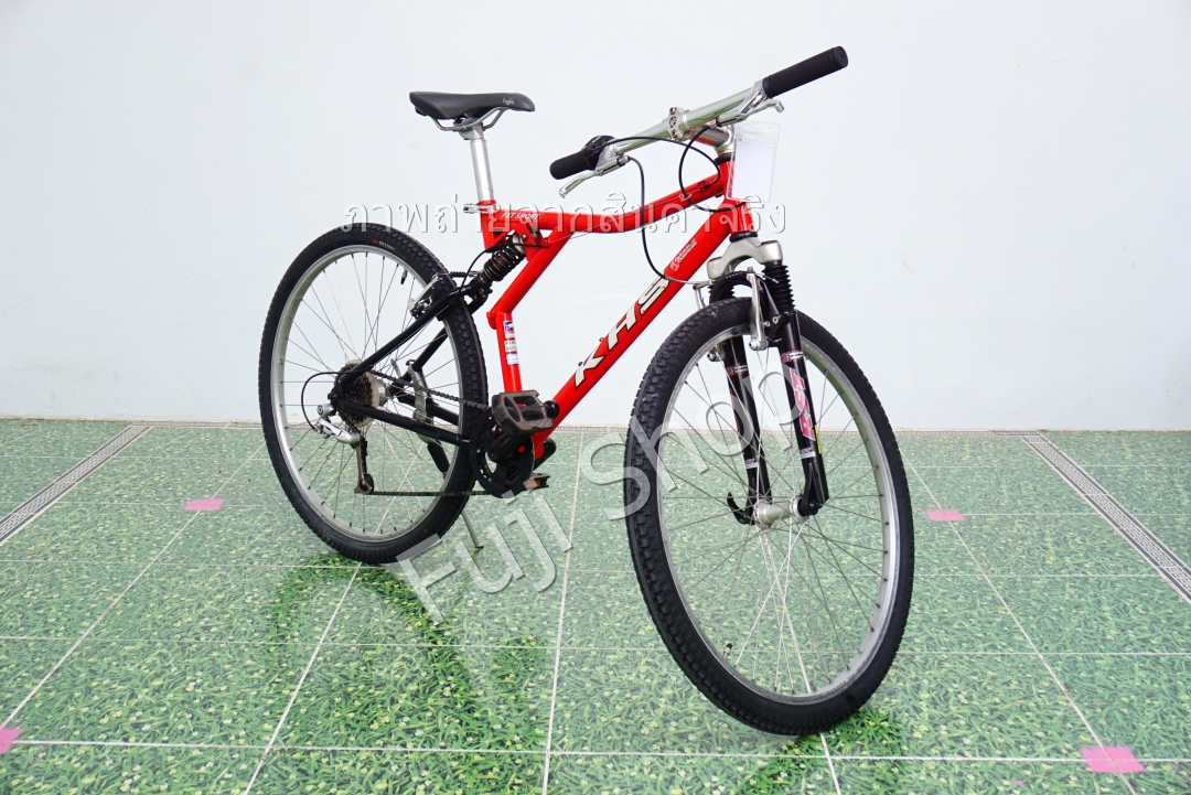 จักรยานเสือภูเขาญี่ปุ่น - ล้อ 26 นิ้ว - มีเกียร์ - มีโช๊ค - KHS PXT SPORT - สีแดง [จักรยานมือสอง]