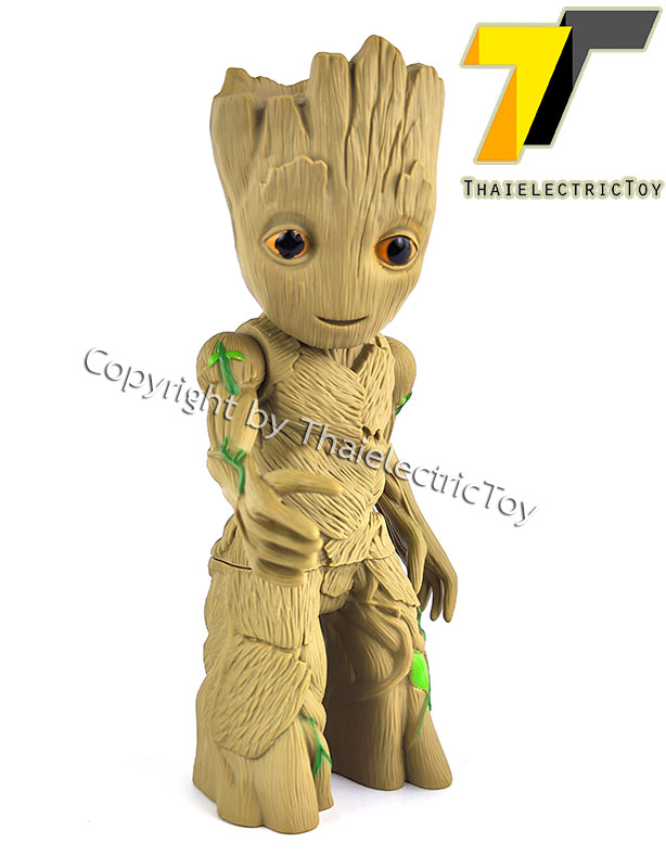 โมเดล Baby Groot สูง 10 นิ้ว วัสดุเป็นพลาสติก