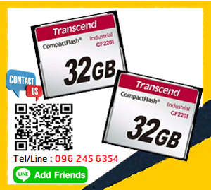 TransCend, Compact Flash Card, CF Card,32Gb,CF220i,Industrial Grade,Industrial Temp,TS32GCF220I