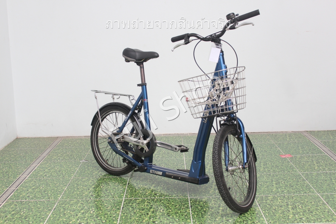 จักรยานญี่ปุ่น - ล้อ 20 นิ้ว - ไม่มีเกียร์ - อลูมิเนียม - Louis Garneau - สีน้ำเงิน [จักรยานมือสอง]