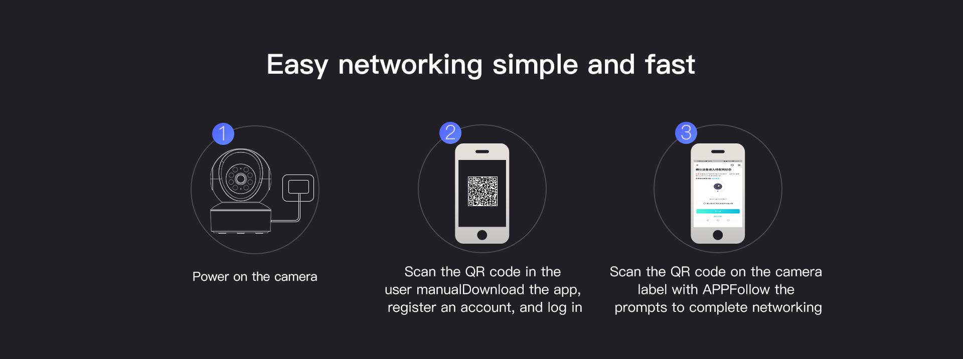 Vstarcam CS49L กล้องวงจรปิดระบบ IP WIFI 3 MP Color Night Vision มีไมค์และลำโพงในตัว BY BILLIONAIRE SECURETECH CS49L