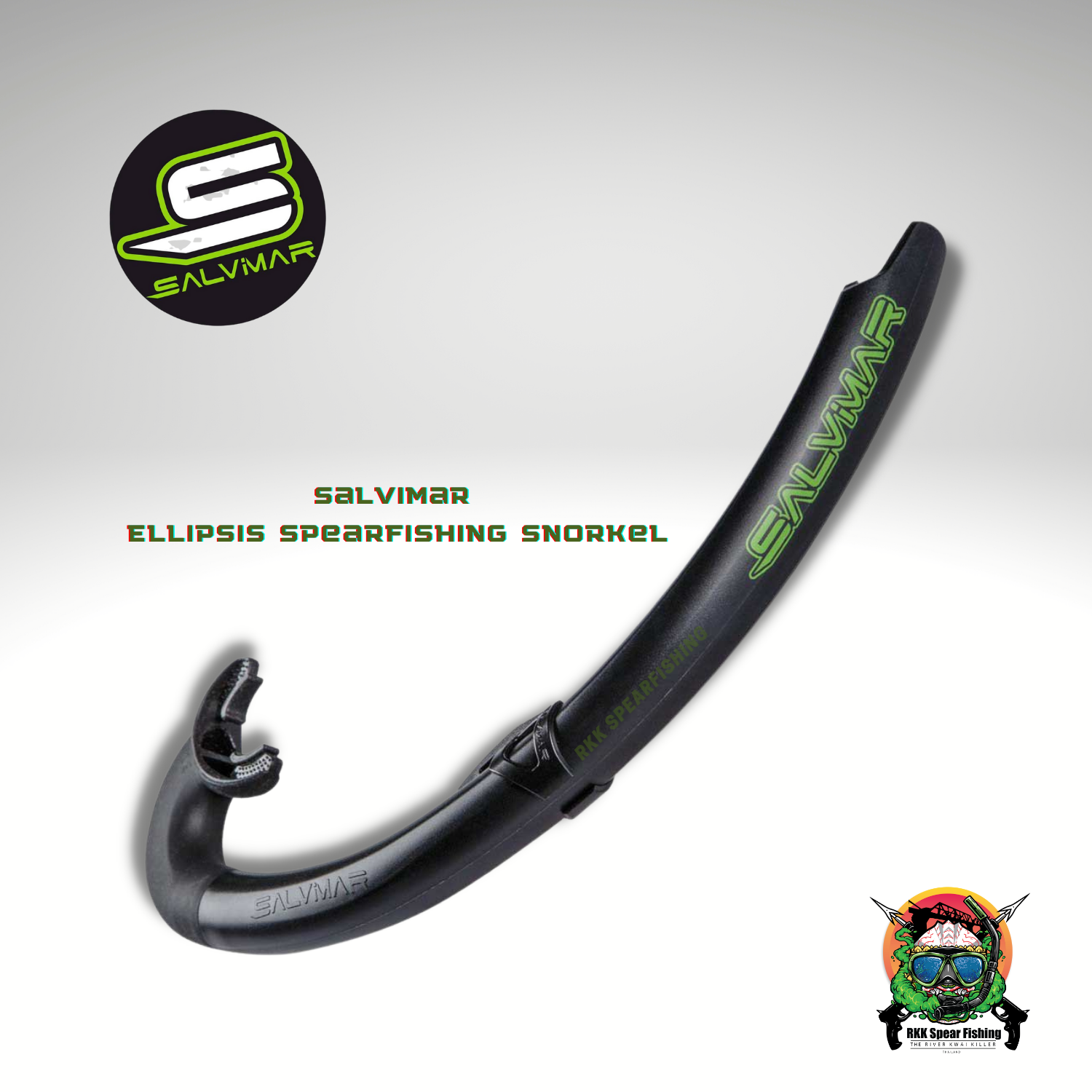 ท่อสน็อกเกิ้ล Salvimar Ellipsis Spearfishing Snorkel