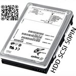 SEAGATE 18GB, 7.2K Rpm, SCSI 50-Pin,SCSI 50Pin, 18XL,SCSI, Hard Drive,for Industrial,simulator,cnc, ST318416N