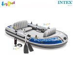 Intex Excursion 4 Boat Set w/Air Pump & Alum. Oars no.68324