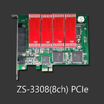 Analog Phone Recording PCIe 8 Port