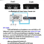 Lomatech Power Fail Transfer อุปกรณ์เชื่อมต่อตรงกับสายนอกในกรณีที่ไฟฟ้าดับ