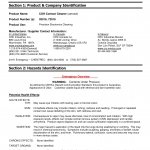 MSDS CRC