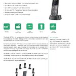 Yealink W73H Dect Phone Handset
