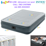 Intex Dura-Beam Comfort-Plush Airbed 4.5ft (Full) 1.37x1.91x0.33 m w/Built-in Elec. Air Pump no.67768