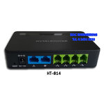 HandyTone 814 (HT814) 4 Ports FXS Gateway with Gigabit NAT Router